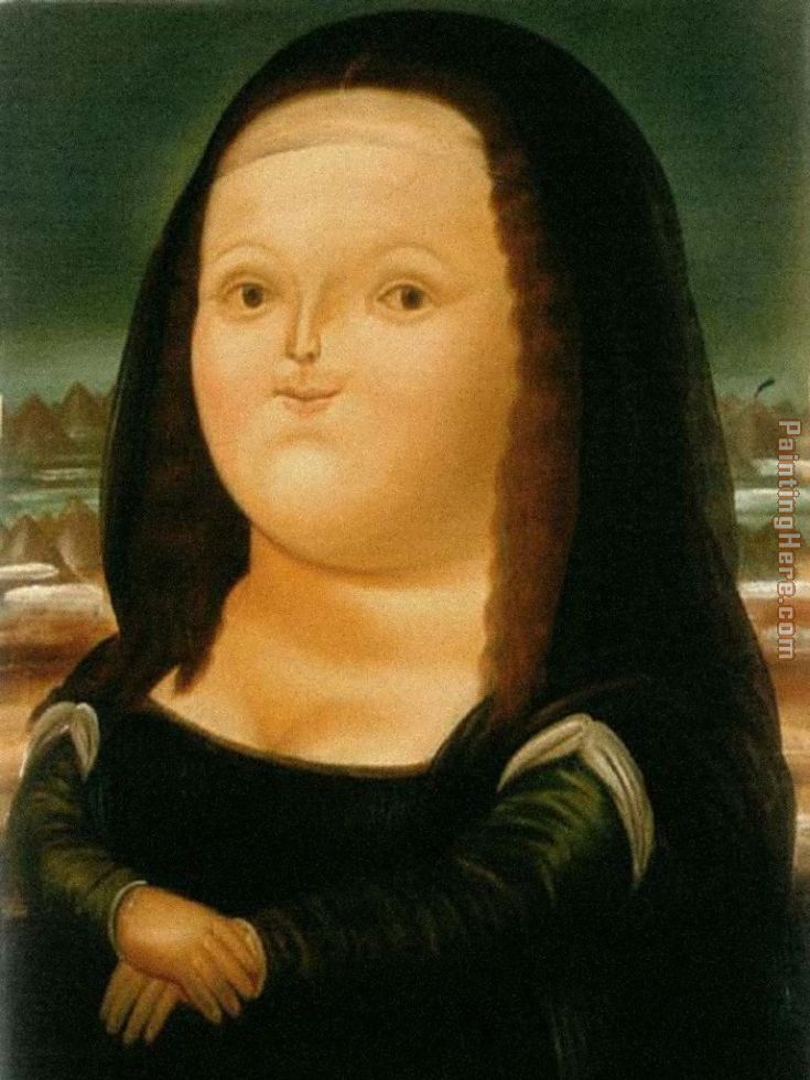 Fernando Botero Monalisa